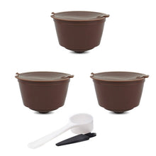 Load image into Gallery viewer, 1/3/4/5PCS coffee capsule nestle dolce gusto capsule nespresso refillable capsule coffee filter reusable cafe tool Fast delivery
