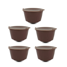 Load image into Gallery viewer, 1/3/4/5PCS coffee capsule nestle dolce gusto capsule nespresso refillable capsule coffee filter reusable cafe tool Fast delivery
