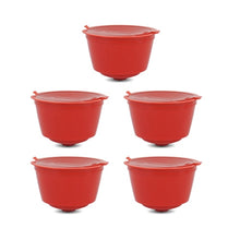Load image into Gallery viewer, 1/3/4/5PCS coffee capsule nestle dolce gusto capsule nespresso refillable capsule coffee filter reusable cafe tool Fast delivery
